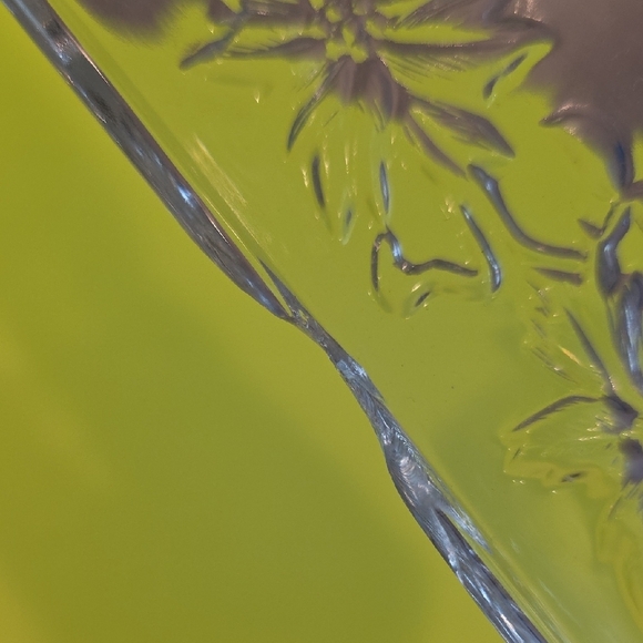 (J30) Princess House Handled Sandwich Tray 12" - Picture 5 of 7